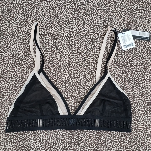 Urban Outfitters Other - Urban Outfitters Real Cream and black bralette NWT
